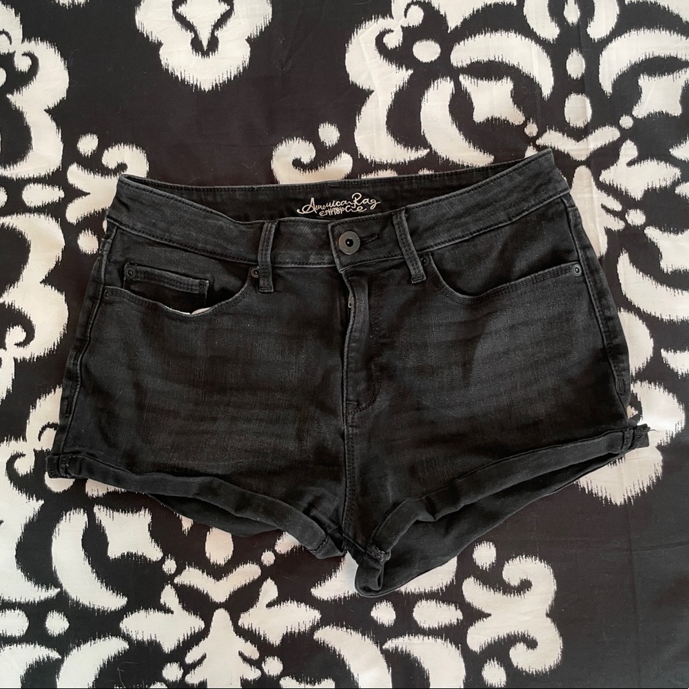 American Rag short denim black